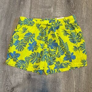 Style & Co. Yellow and Blue Floral Women's Shorts